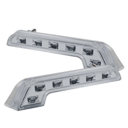 Xtune Pontiac Grand Prix Black Crystal Smoke Headlights - High Performance LED Replacement for Night Driving & Custom Car Upgrades