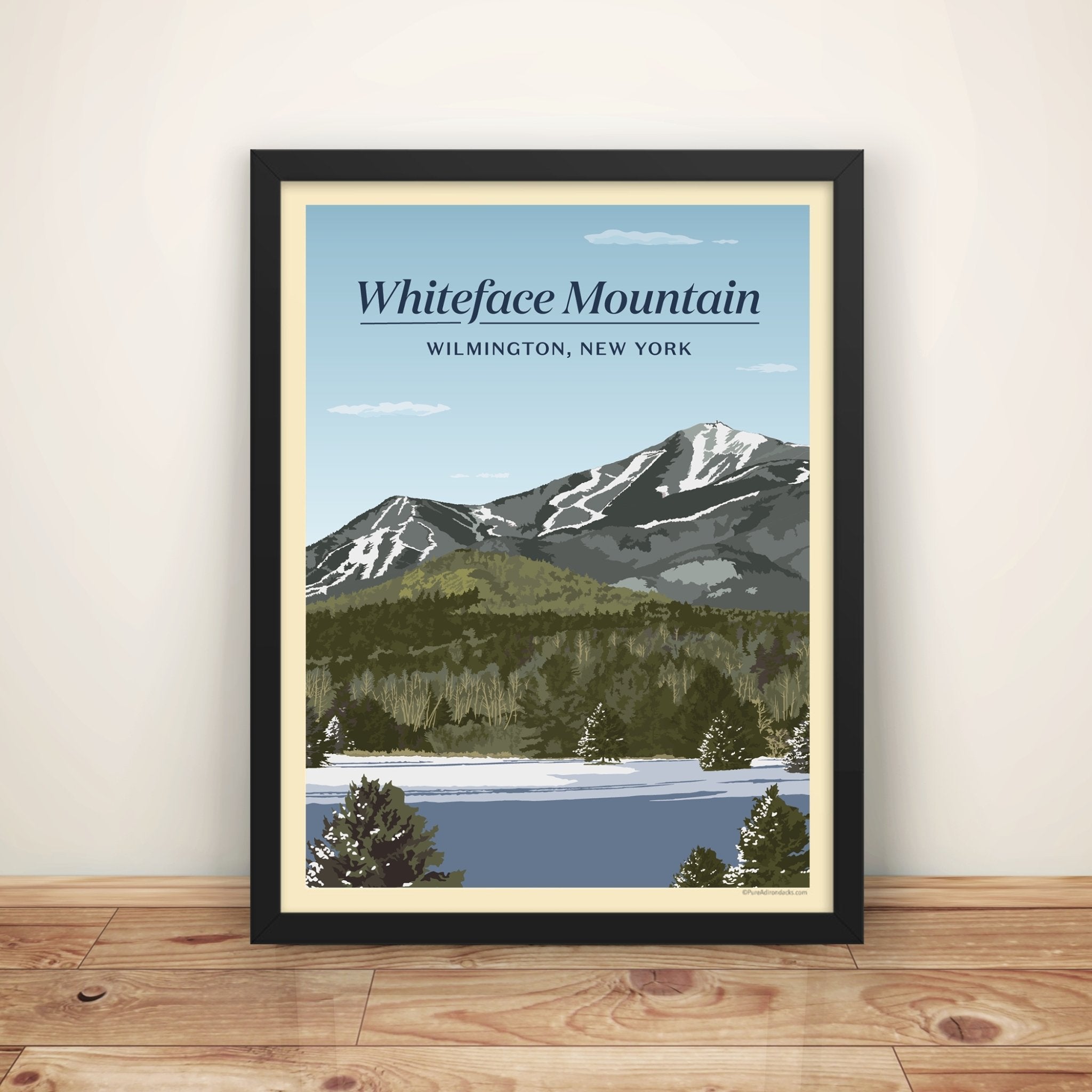 Whiteface Mountain Poster - Premium Wall Art Print for Home & Office Decor - Perfect for Living Rooms, Bedrooms, and Gifts