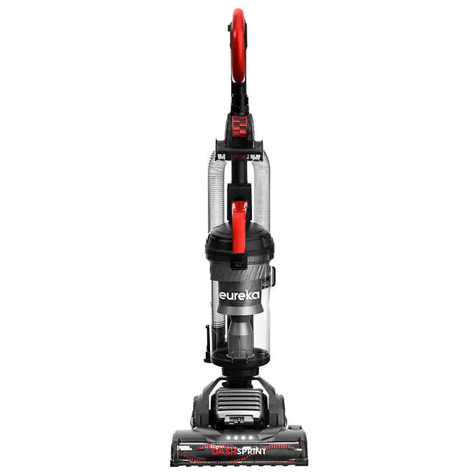Eureka DashSprint Dual Motor Upright Vacuum Cleaner with LED Headlights - Powerful Suction for Pet Hair, Hard Floors & Carpets | Perfect for Home Cleaning & Quick Pickups