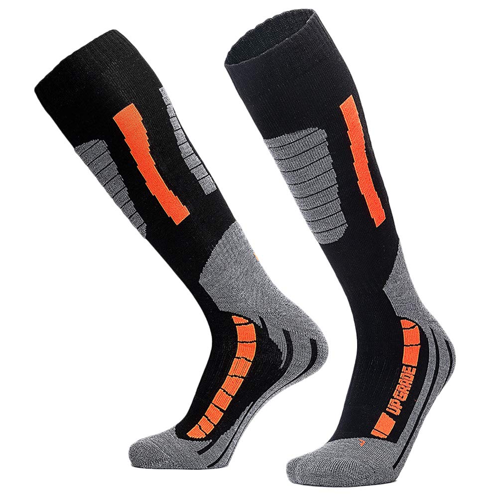 Premium Merino Wool Ski Socks for Men & Women - High-Performance Thermal Snowboard Socks for Winter Sports - Warm & Moisture-Wicking Hiking Socks for Kids & Adults - Ideal for Skiing, Snowboarding & Cold Weather Outdoor Activities