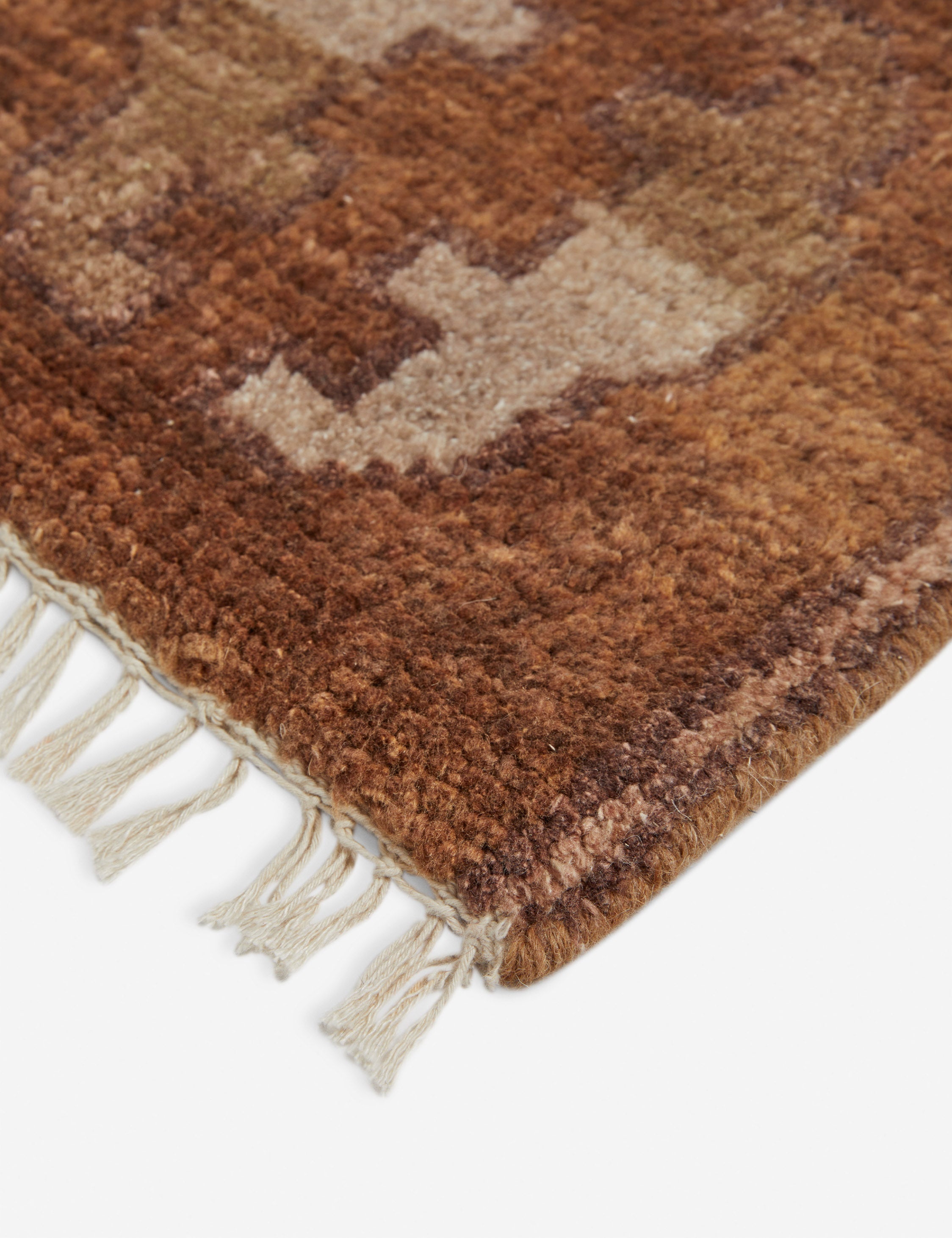 Handmade Baz Wool Rug Swatch - 18