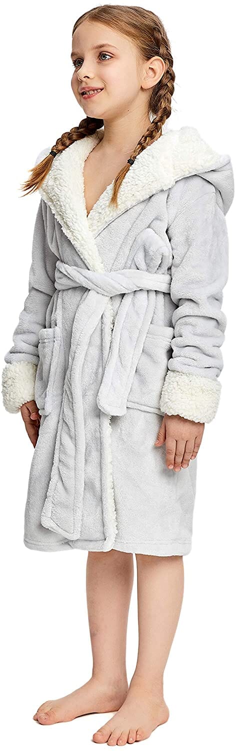 Soft & Cozy Princess Unicorn Bathrobe for Kids - Fast Priority Shipping - Perfect for Birthday Gifts, Spa Days & Bedtime Comfort