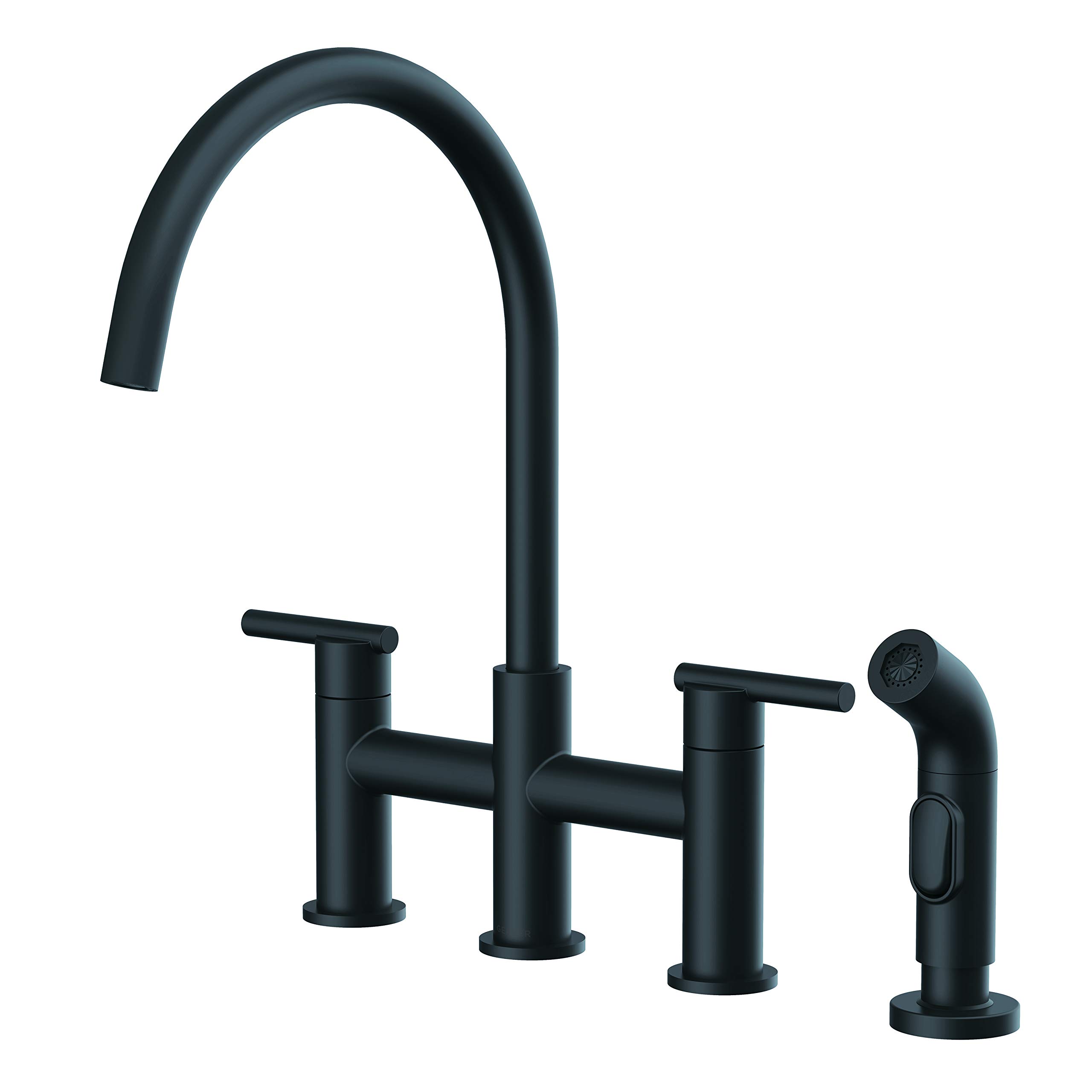 Gerber Parma Single Handle Pull-Down Kitchen Faucet with Sprayer - Stainless Steel Finish for Modern Kitchens, Dishwashing & Food Prep