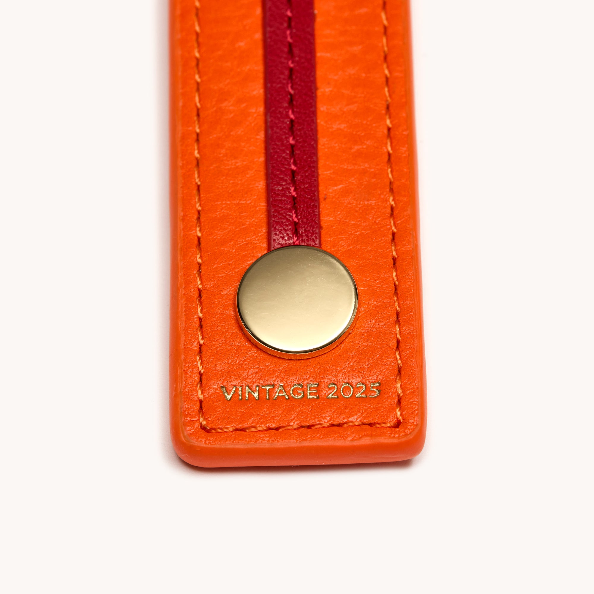 Hammitt Key Crossbody Bag in Habanero & Gold - Stylish Leather Purse for Women, Perfect for Everyday Use, Work, and Travel