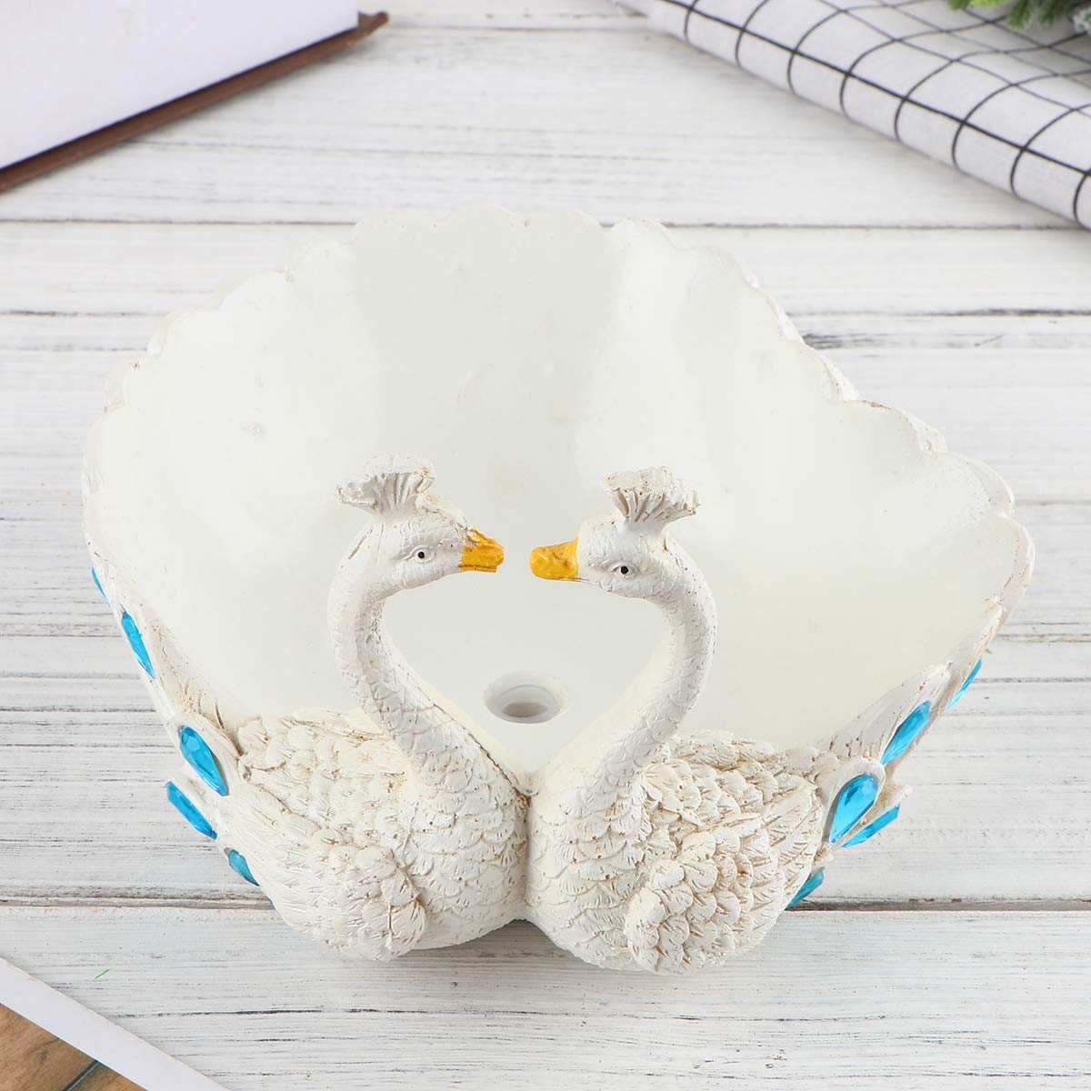 **Hemoton 6 Inch Resin Planter Pot - Decorative Flower Plant Container for Bonsai, Succulents, Herbs - Indoor & Outdoor Garden Decor**