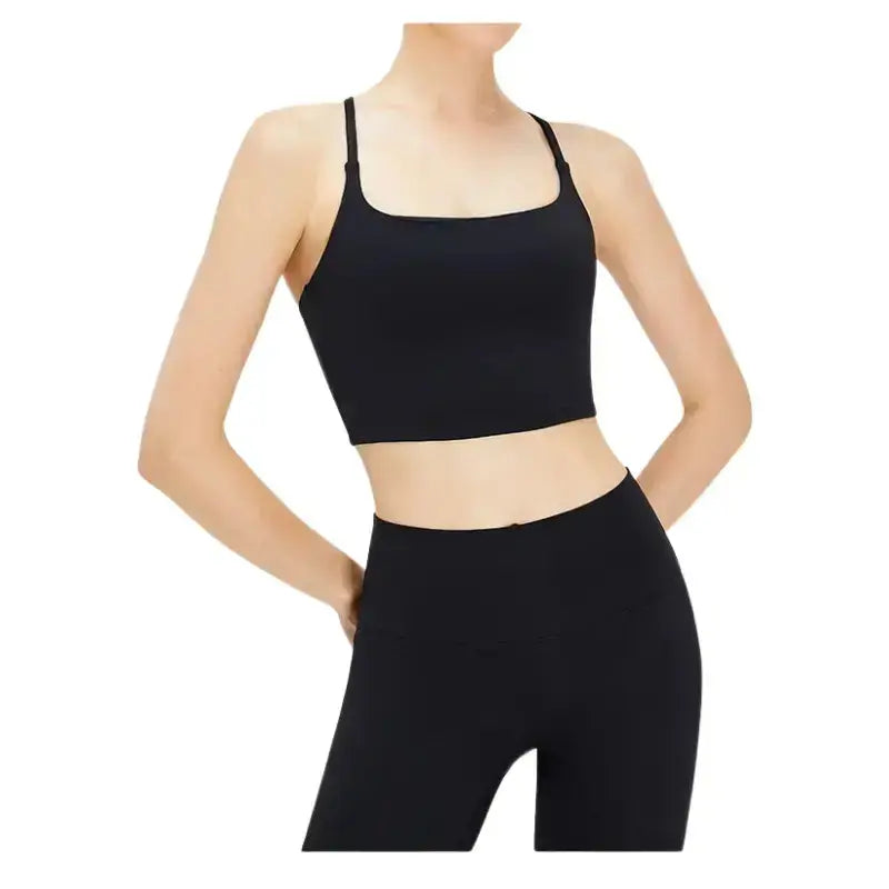 Women's High-Waisted Yoga Pants & Sports Bra Set - Breathable Workout Clothes for Gym, Running & Yoga | Swimcore Activewear for Women | Perfect for Fitness, Pilates & Lounge Wear