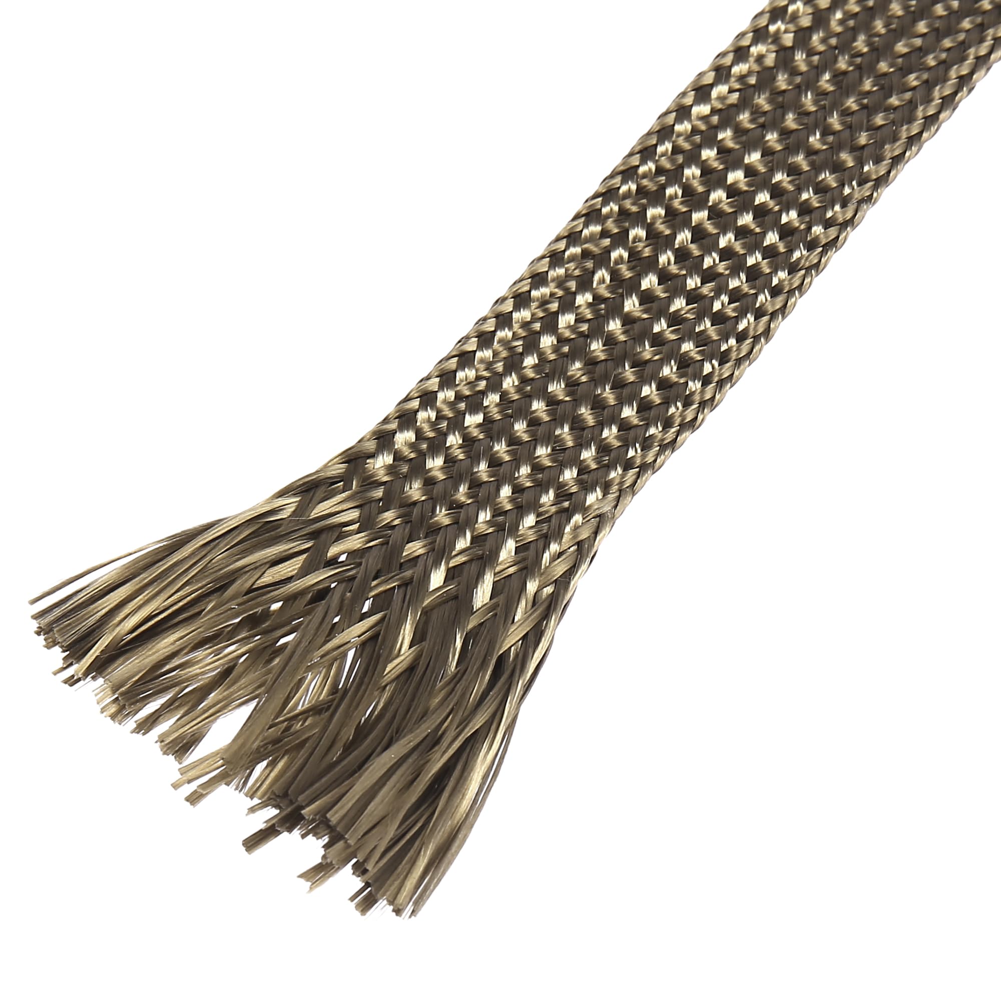 X AUTOHAUX Fiberglass Heat Shield Sleeve - High Temperature Wire Protection (3.2ft, 12mm/1/2