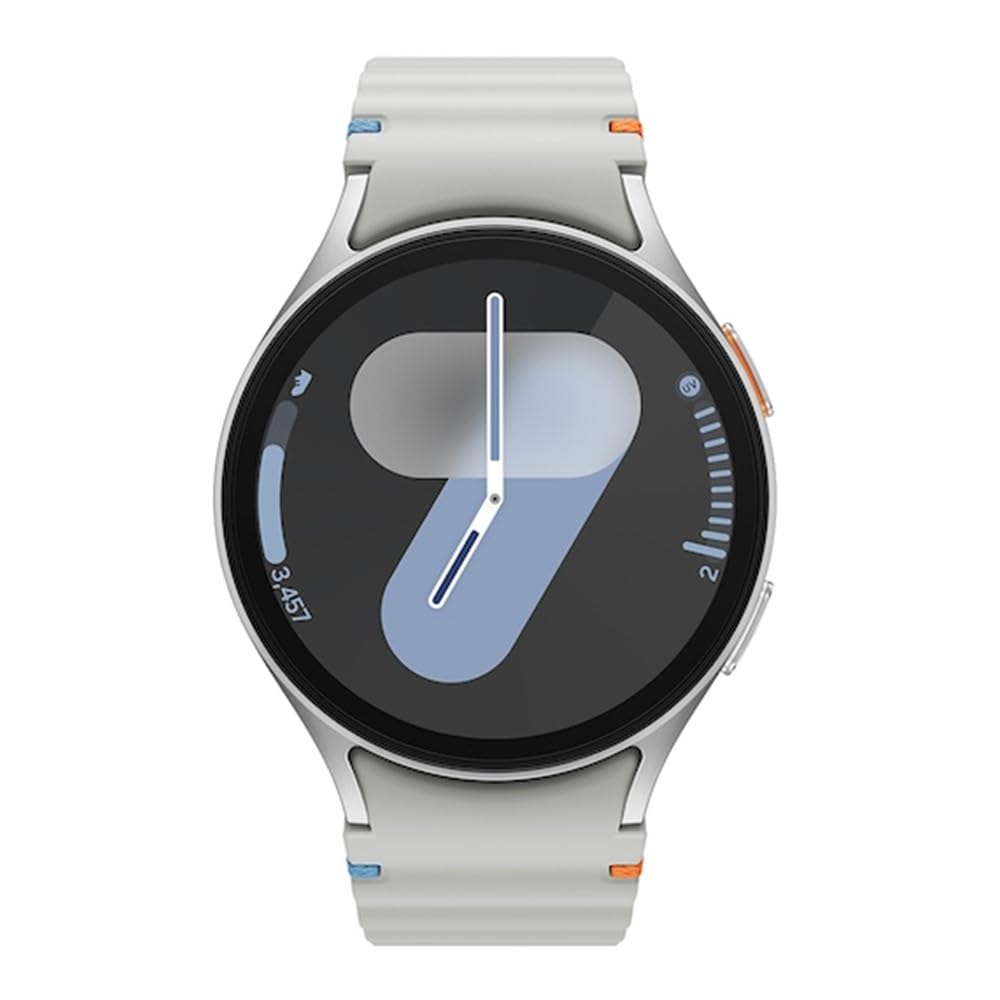Samsung Galaxy Watch 7 AI Smartwatch 44mm (SM-L310N Latin America Version) - Bluetooth Fitness Tracker with Heart Rate Monitor, Sleep Tracking & Wellness Tips - Silver for Running, Gym Workouts & Daily Activity Tracking