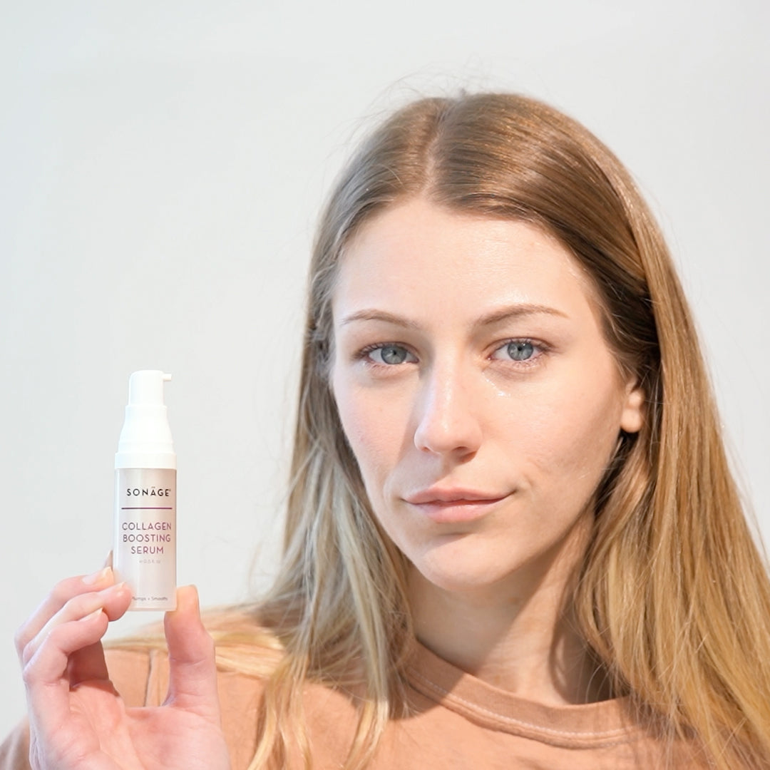 Best Collagen Boosting Serum for Anti-Aging & Skin Rejuvenation - Brightening Face Serum for Wrinkles & Fine Lines - Perfect for Nighttime Skincare Routine & Daily Hydration