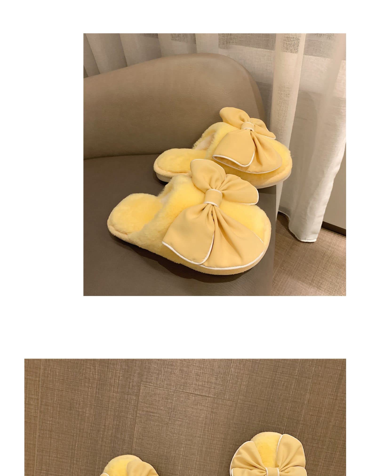Cozy Women's Fuzzy Slippers - Soft Memory Foam Plush House Shoes with Non-Slip Sole for Indoor/Outdoor Use - Perfect for Winter, Lounge, and Home Comfort