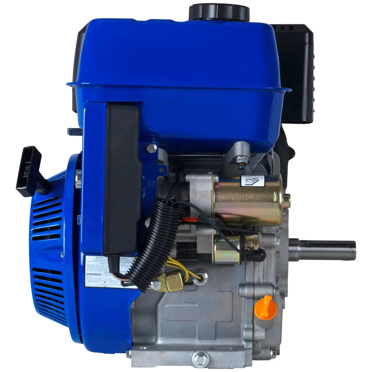 439cc 1 Inch Shaft Gasoline Engine with Recoil & Electric Start - Perfect for Generators, Water Pumps, and Agricultural Machinery
