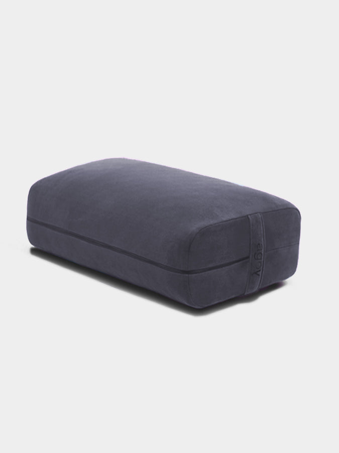 Premium Agoy Travel Meditation Yoga Bolster - Portable Cushion for Yoga, Meditation & Relaxation - Perfect for Home, Studio & Travel Use