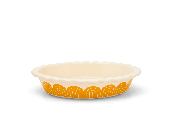 Sweetie Pie Dish - Ceramic Baking Dish for Pies, Casseroles & Desserts - Perfect for Thanksgiving, Family Gatherings & Holiday Baking