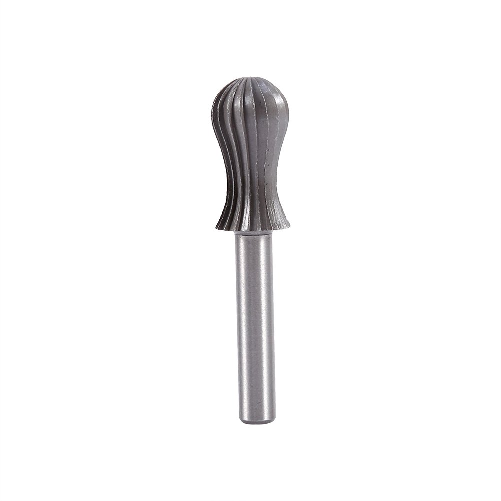 6pcs HSS Rotary Burr Drill Set - 6mm (1/4