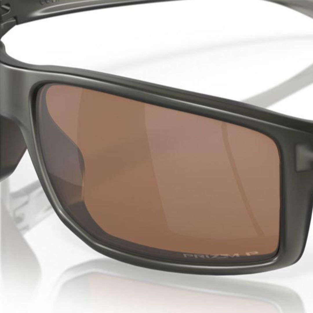 Oakley Gibston Sunglasses Matte Grey Smoke with Prizm Tungsten Polarized Lenses - 0OO9449 944924 - Perfect for Outdoor Sports, Driving & Everyday Fashion