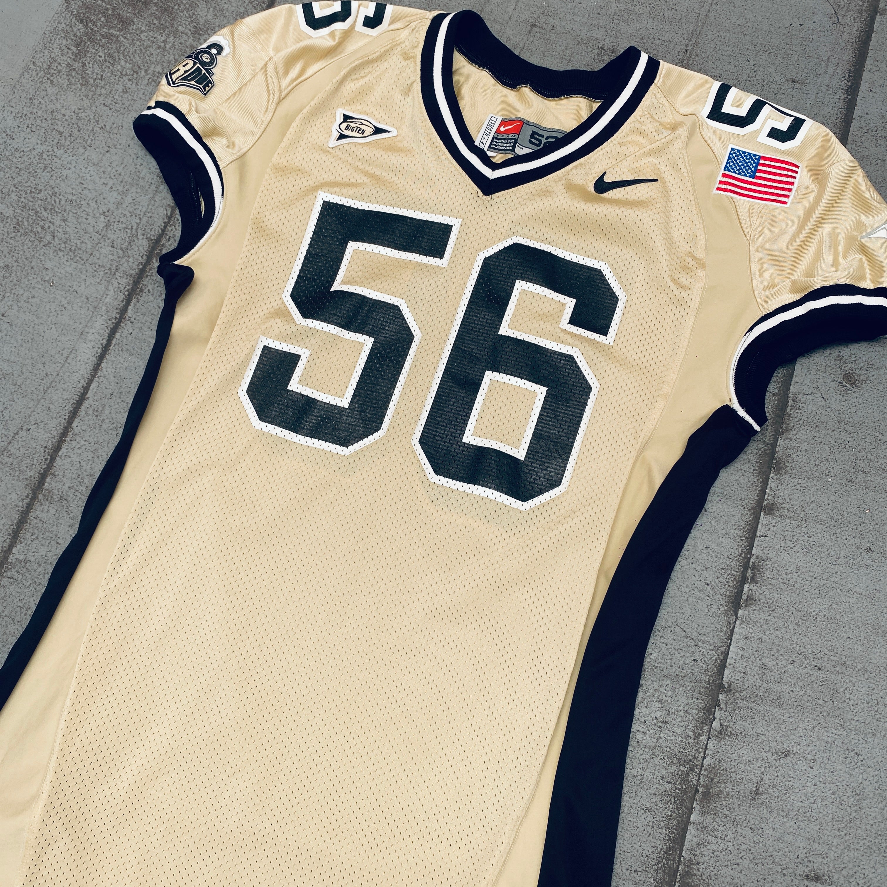 Authentic Matt Turner 2003/04 Purdue Boilermakers Nike Game-Issued Jersey (Size L/XL) - Perfect for College Basketball Fans, Collectors & Game Day Outfits