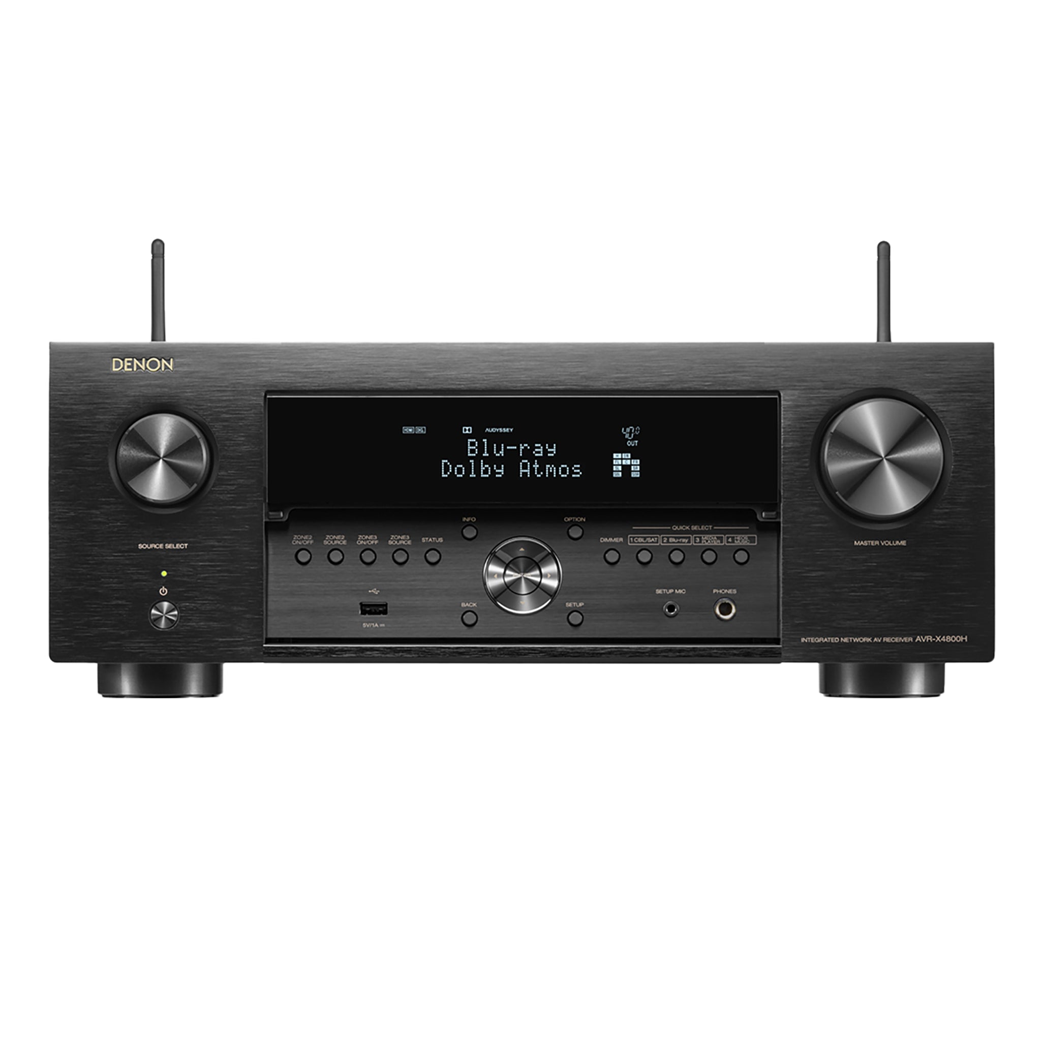 Denon AVR-X4800H 9.4 Channel 8K AV Receiver with Dolby Atmos, IMAX Enhanced & HEOS - Premium Home Theater Audio System for Movies, Music & Gaming