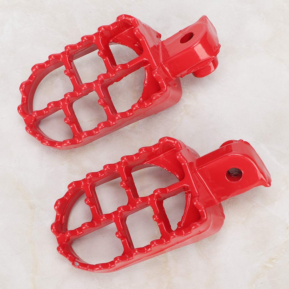 Aramox Motorcycle Foot Pegs - 2pcs Aluminum Footrest for Dirt Bikes - Off-Road Riding Accessories