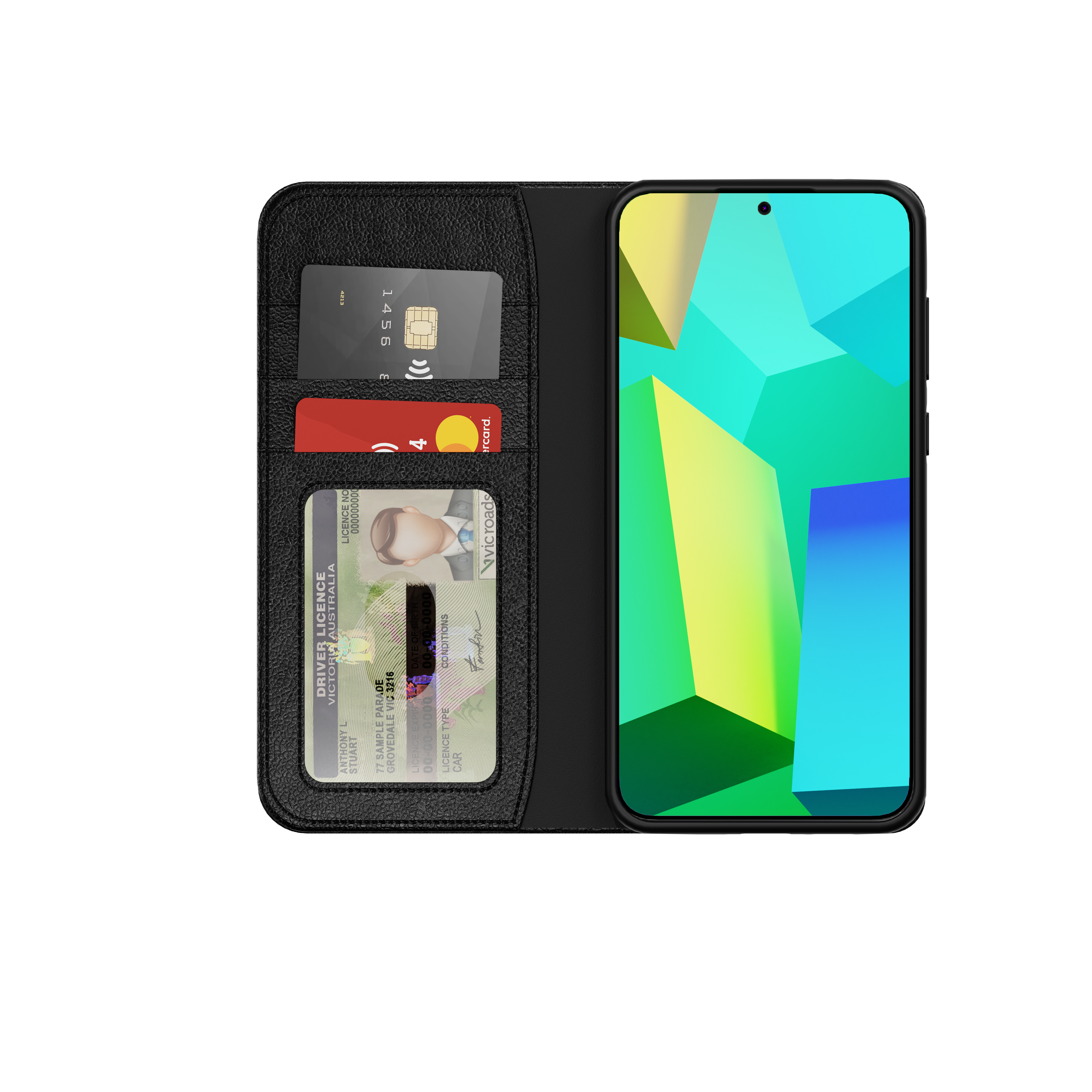 Premium Wallet Case for Samsung Galaxy A36 - Slim RFID Blocking Leather Cover with Card Slots & Kickstand - Perfect for Travel, Work, and Everyday Use