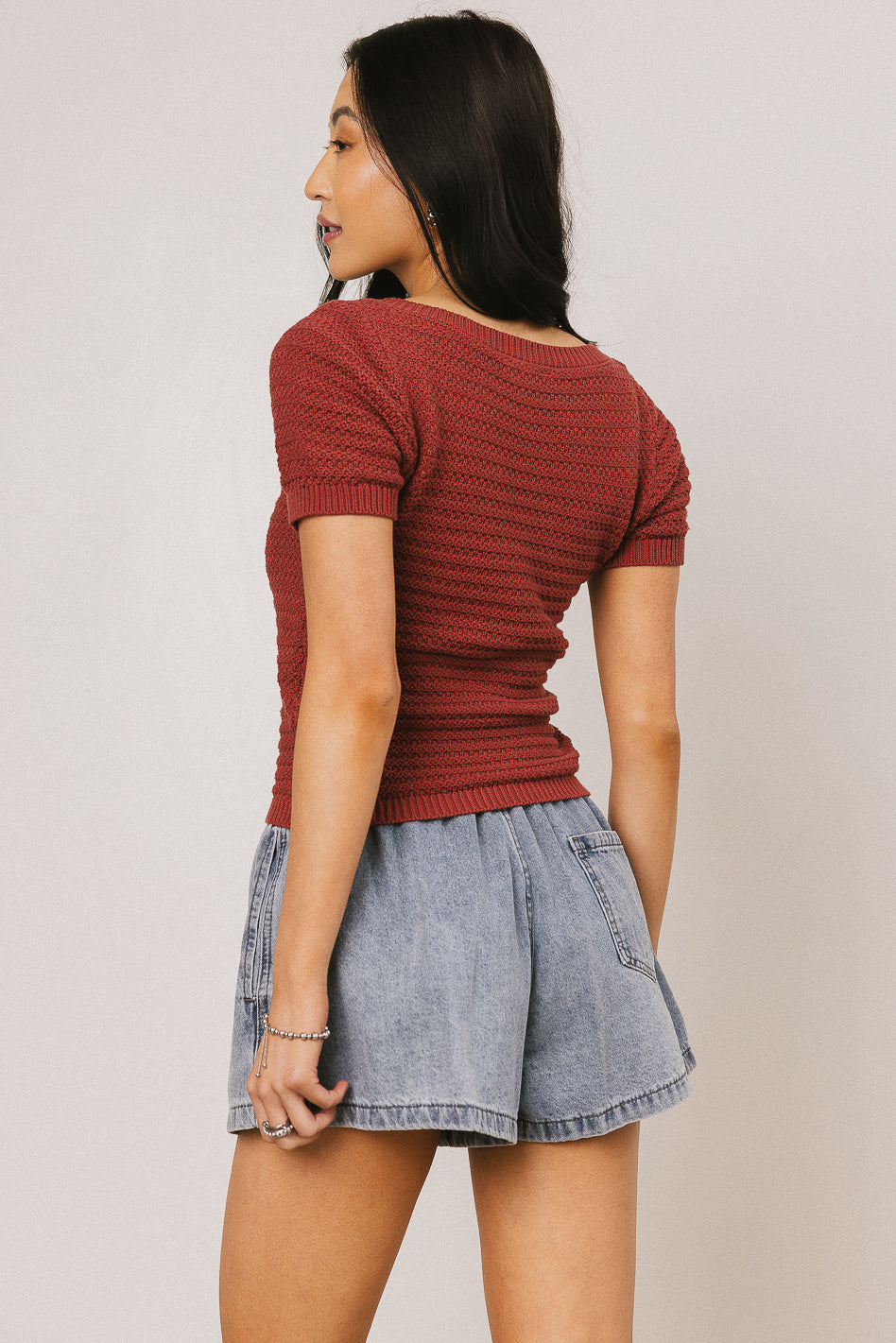 Lewis Women's Marsala Knit Sweater - Cozy Pullover for Fall & Winter | Casual Office Wear & Holiday Outfits