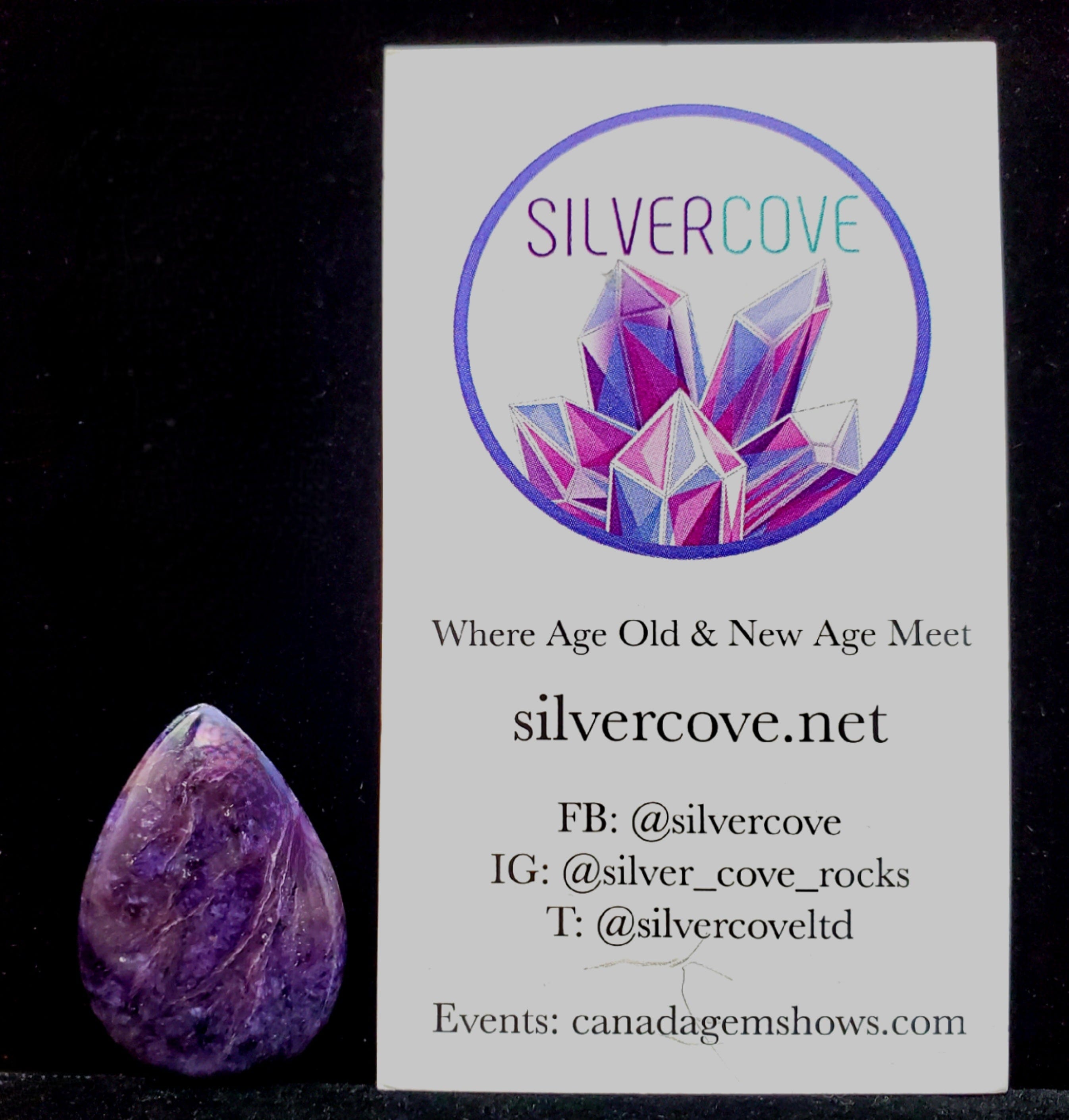Natural Charoite Cabochon Stone - High Quality Purple Gemstone for Jewelry Making, Healing Crystals & Meditation - Perfect for Rings, Pendants & Bracelets