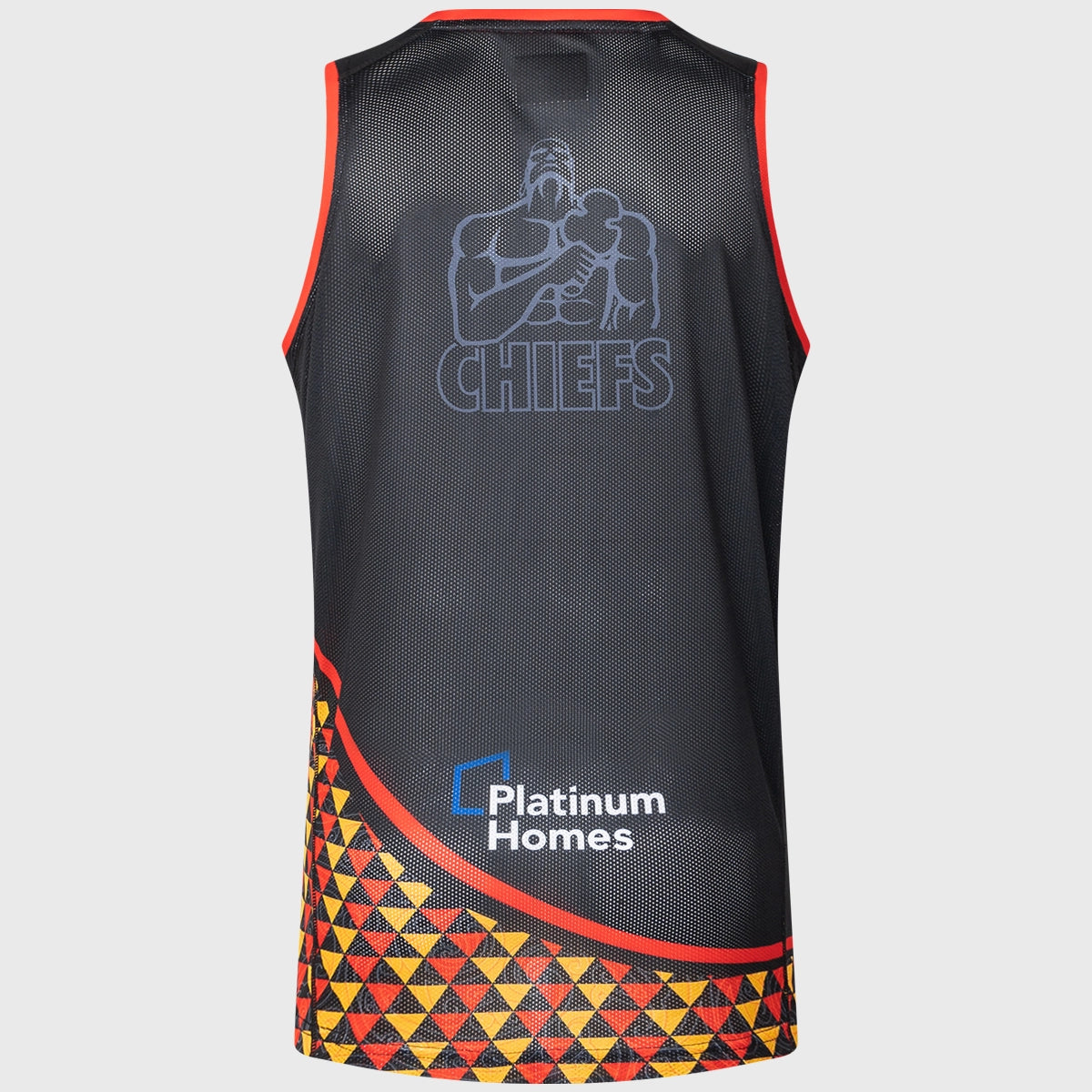 2025 Classic Chiefs Super Rugby Training Singlet - Black | Men's Breathable Sports Jersey for Rugby Practice & Gym Workouts