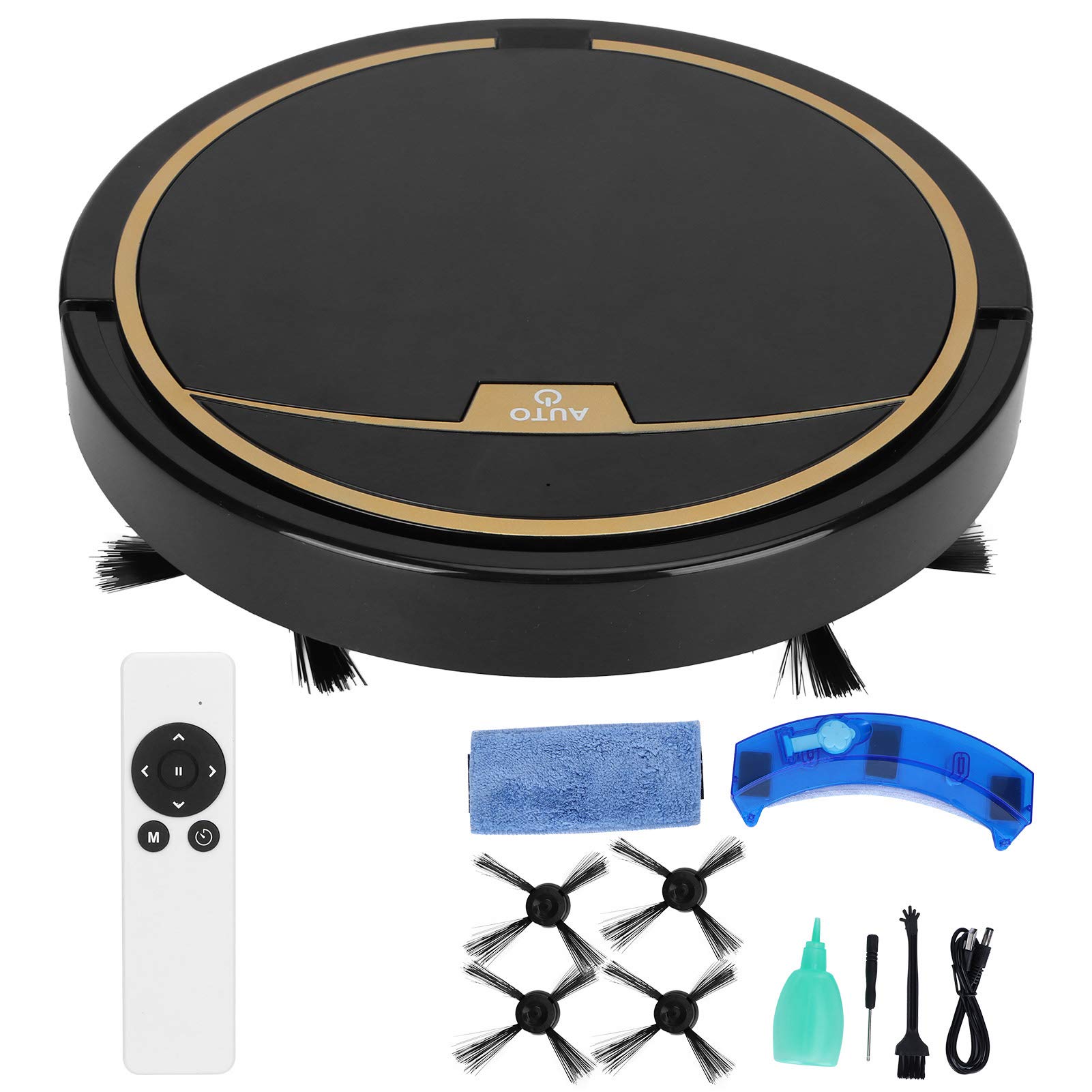 CiCiglow 2800Pa Robot Vacuum Cleaner - Smart Self-Charging Robotic Vacuum with Strong Suction for Pet Hair, Hard Floors & Carpets | Perfect for Home Cleaning, Office & Daily Maintenance