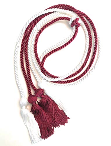 Maroon and White