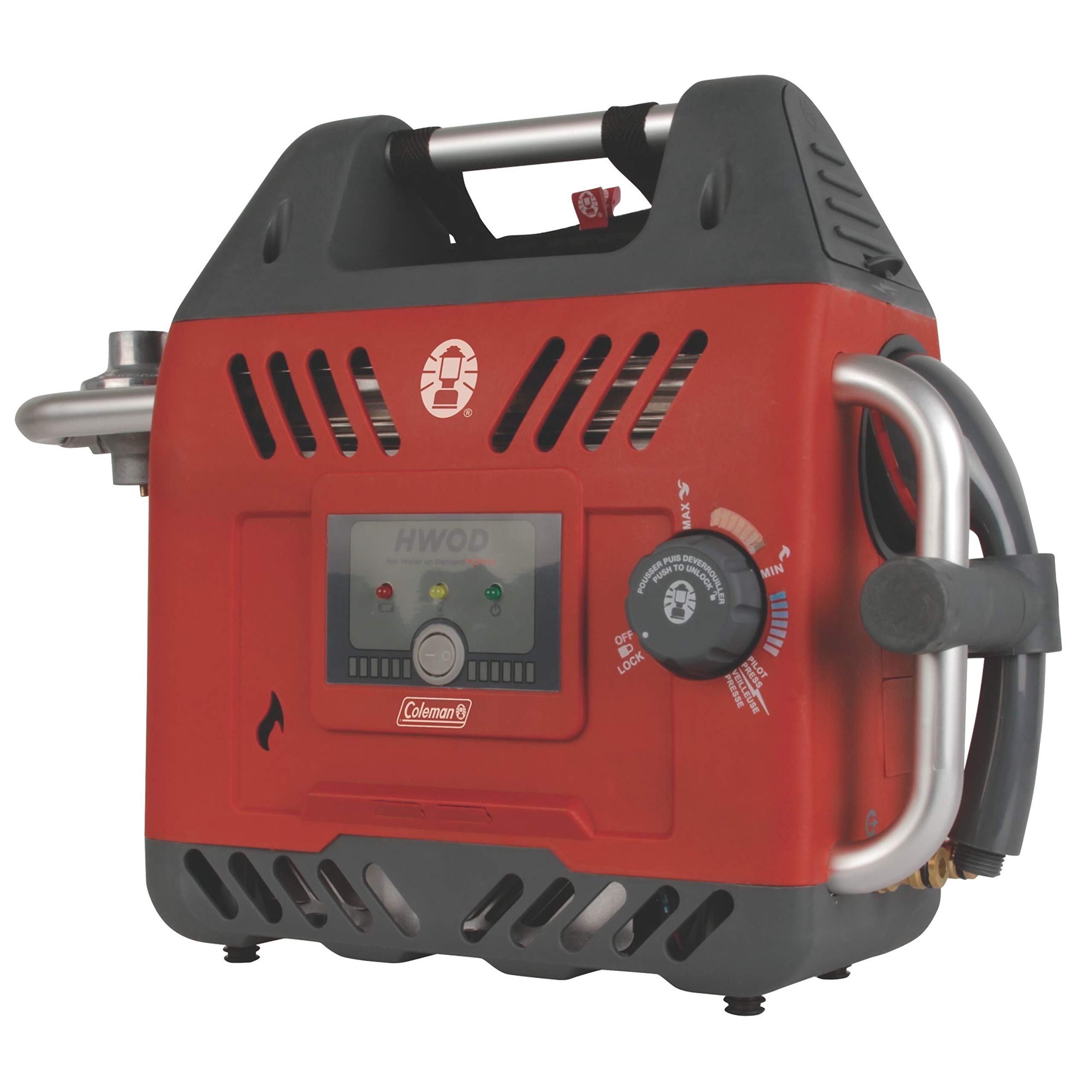 Coleman Portable Water Heater - On Demand Hot Water System for Camping, RV & Outdoor Showers | H2Oasis Tankless Heater for Travel, Hiking & Emergency Preparedness