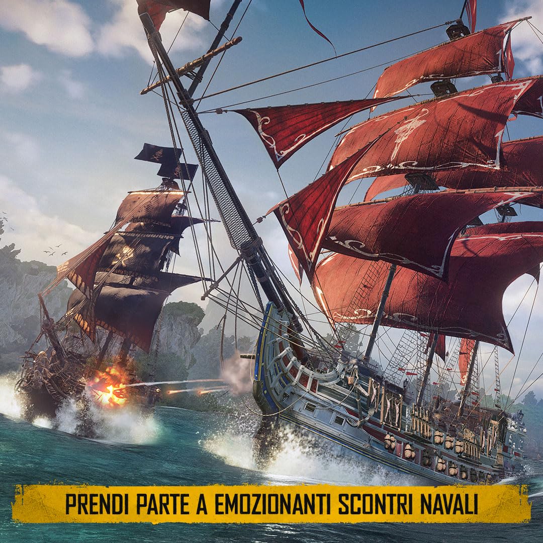Skull & Bones Limited Edition PS5 Game - Action-Adventure Pirate Video Game for PlayStation 5 | Perfect for Multiplayer Gaming & Open-World Exploration