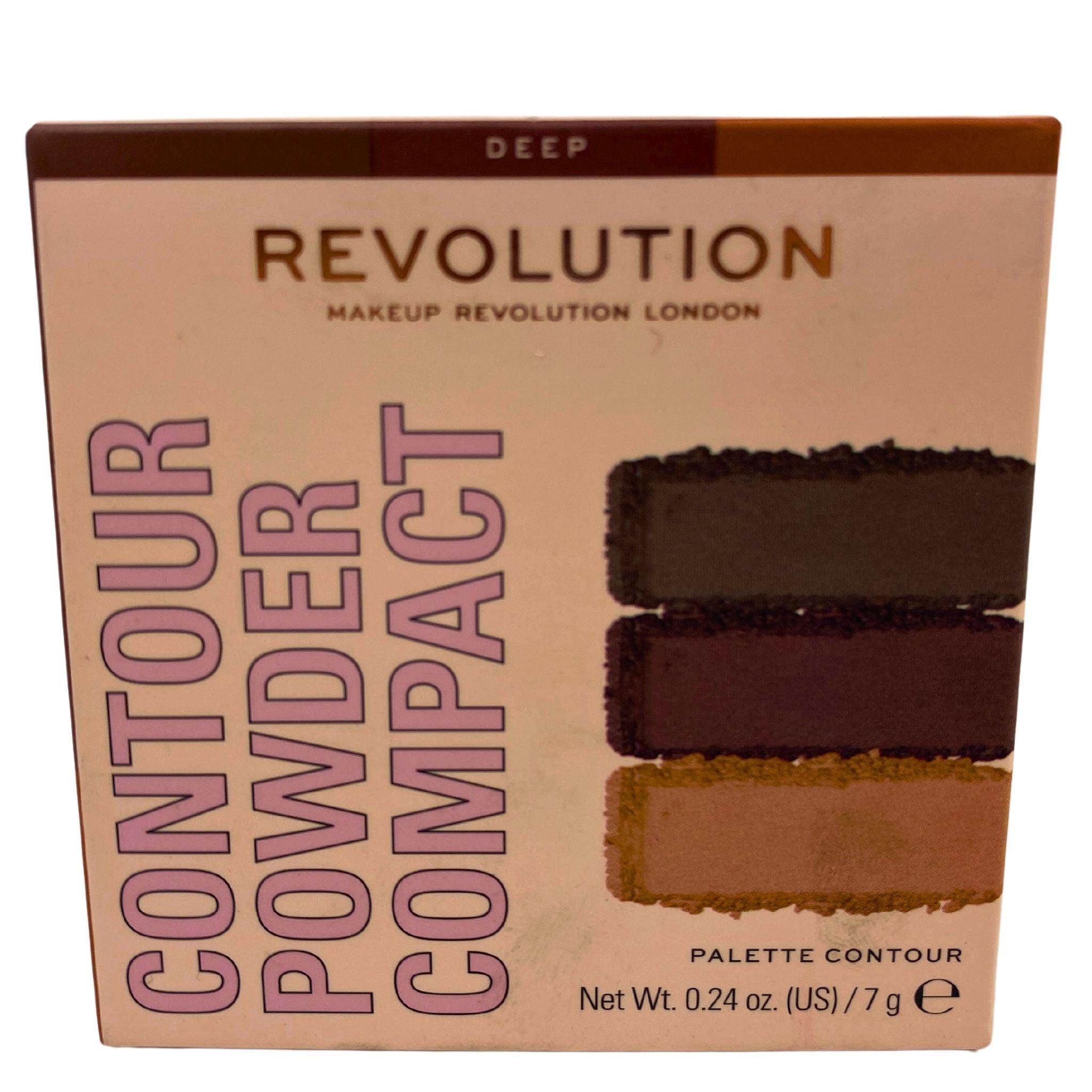 Revolution Contour Powder Compact - Deep Palette for Face Contouring & Highlighting, 0.24OZ (30 Pcs Lot) - Perfect for Professional Makeup Artists & Beauty Enthusiasts