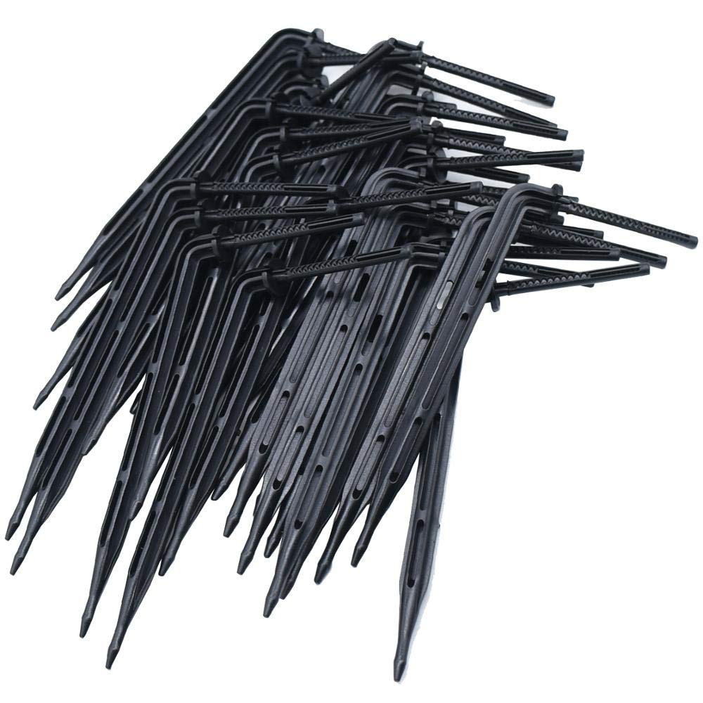 50PCS Drip Arrow Dripper Micro Drip Irrigation Kit - Adjustable Water Flow Emitters for 3/5mm Hose - Efficient Garden Watering System for Plants, Vegetables & Flower Beds - Save Water & Promote Healthy Growth