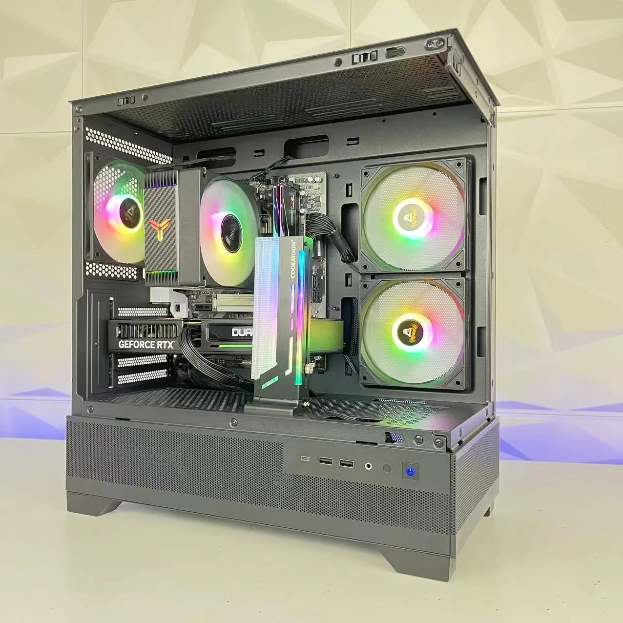 Phantom RGB Gaming PC with INTEL CX500M Processor - High Performance Desktop for Esports, Streaming & VR Gaming