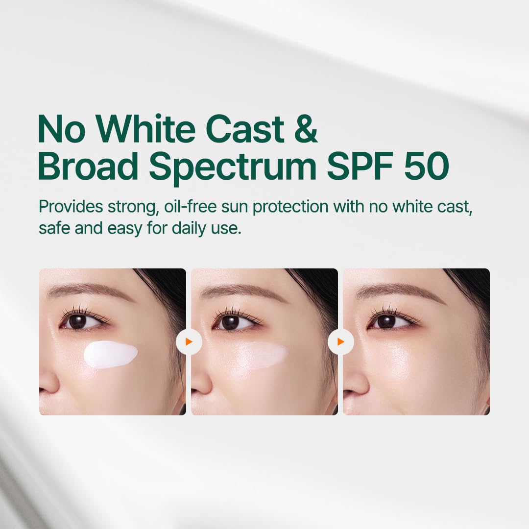 PURITO Sun Day Adventure Korean Sunscreen SPF 50 PA++++ - Broad Spectrum UVA/UVB Protection, Lightweight Non-Greasy Formula, No White Cast, Oil-Free & Vegan - Daily Face Sunscreen for Sensitive Skin (50ml/1.69 fl.oz) - Perfect for Outdoor Activities, Beach Days & Daily Sun Protection