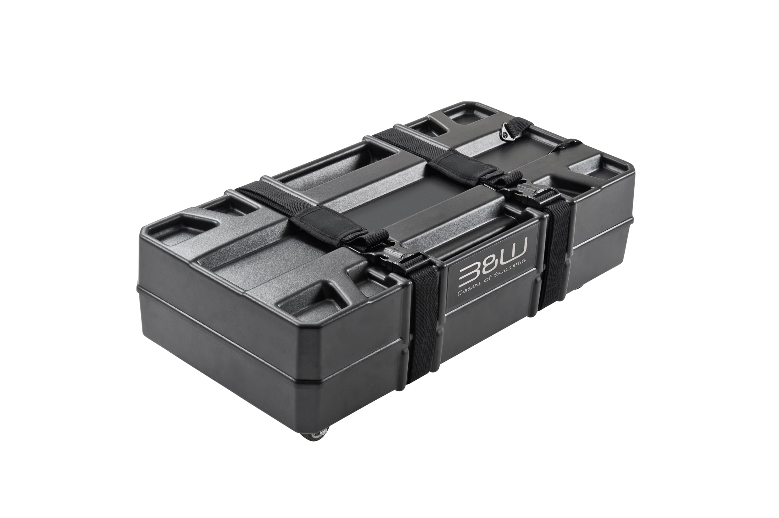 B&W International Folding Bike Storage Box - Portable & Durable Bike Case for Travel, Camping & Home Storage - Compact Design for Easy Transport & Space Saving