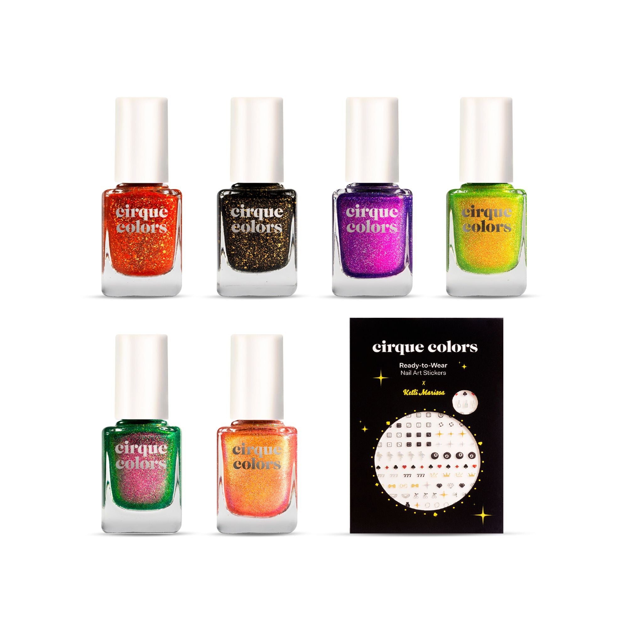 Cirque Colors Nail Polish - Kelli Marissa Collection | Vegan, Cruelty-Free Long Lasting Nail Lacquer for Manicures & Pedicures | Perfect for Special Occasions, Date Nights & Self-Care Days