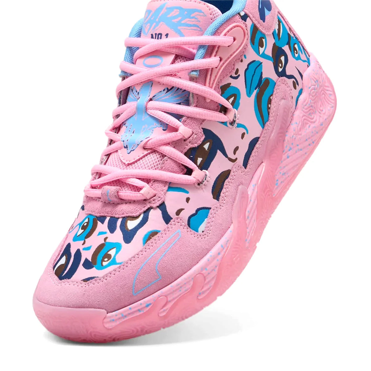 LaMelo Ball x KidSuper MB.03 'Pink Lilac' Basketball Shoes - Limited Edition NBA Sneakers for Men - Perfect for Streetwear Fashion & Basketball Games
