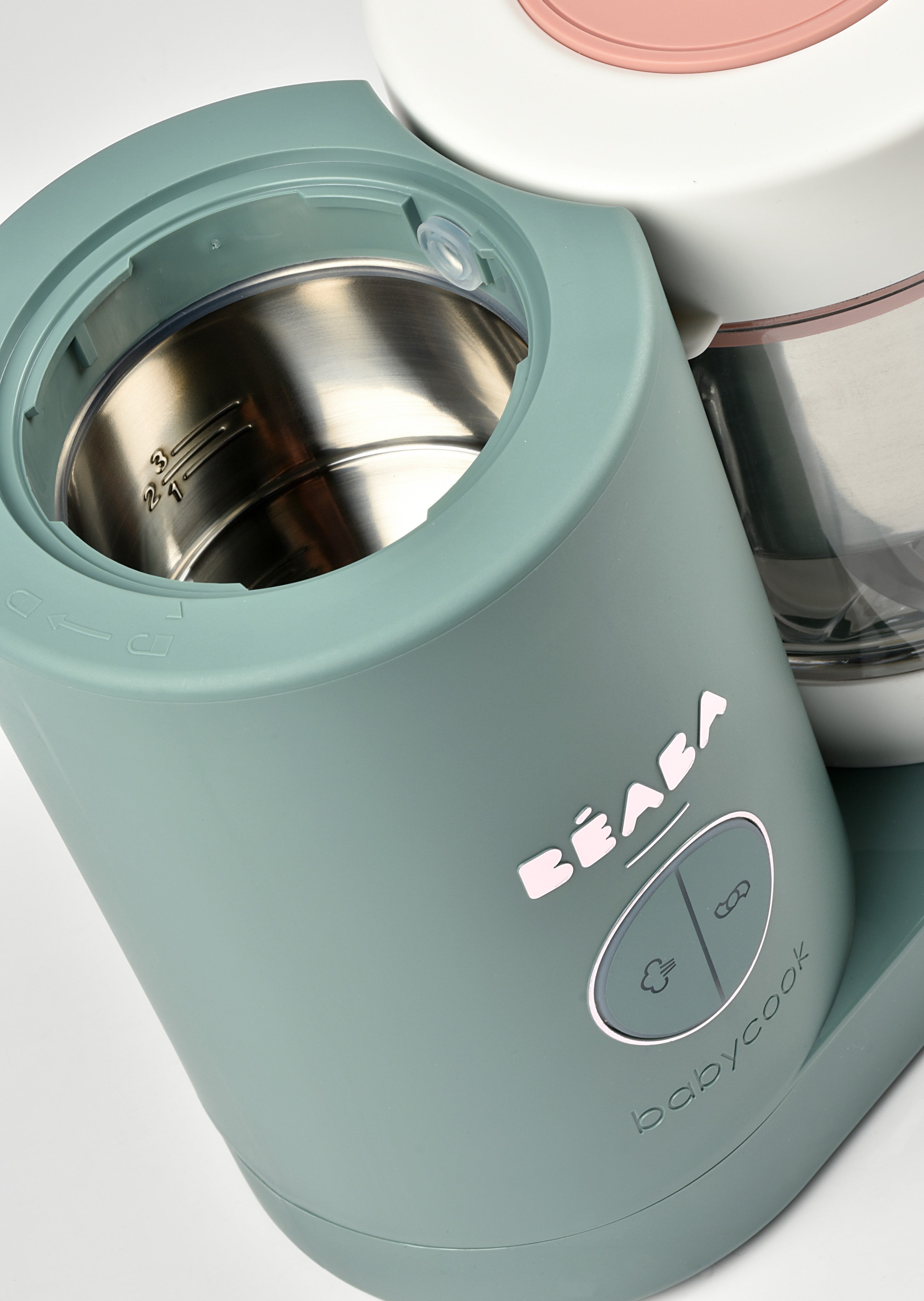 Beaba Babycook® NEO 4-in-1 Baby Food Maker - Steamer, Blender, Defroster & Reheater for Homemade Baby Food | Perfect for Purees, Steaming Vegetables & Preparing Healthy Meals