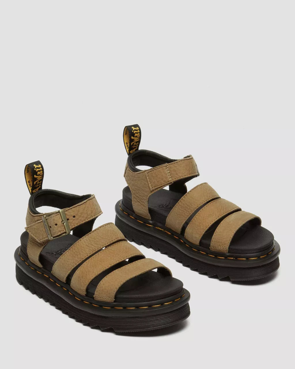 Blaire Women's Tumbled Nubuck Leather Sandals - Comfortable Casual Slide Sandals for Summer, Beach, and Vacation Wear