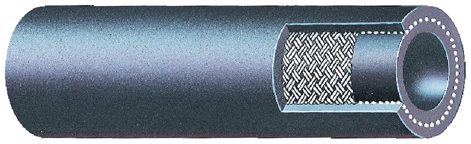 Gates 27067 Transmission Oil Cooler Hose - 50 Feet Length, 1/2 Inch Inner Diameter - Heavy Duty Cooling for Automotive & Truck Transmission Systems