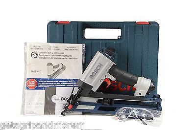 Bosch FNA250-15 15 Gauge 2.5 Inch Angled Finish Nailer - New in Box - Perfect for Crown Molding, Baseboards & Trim Work