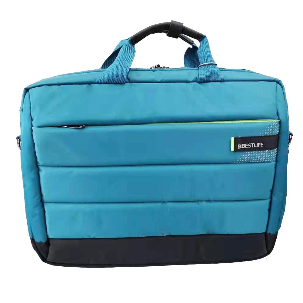 C Plus 15.6 Inch Black Business Laptop Briefcase - Durable Professional Messenger Bag for Work, Office & Travel | Water-Resistant & Spacious Design for Men & Women