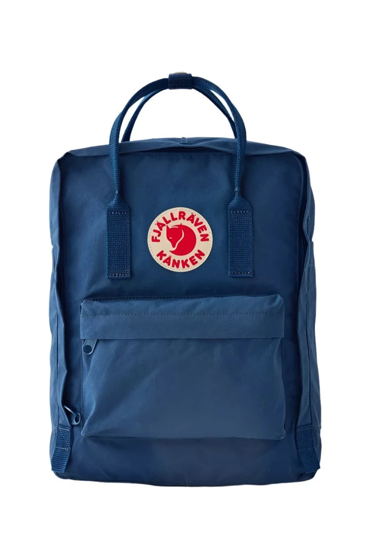 Fjallraven Kanken Backpack Classic Navy Blue - Lightweight Durable School & Travel Backpack for Students, Hiking, Commuting & Everyday Use