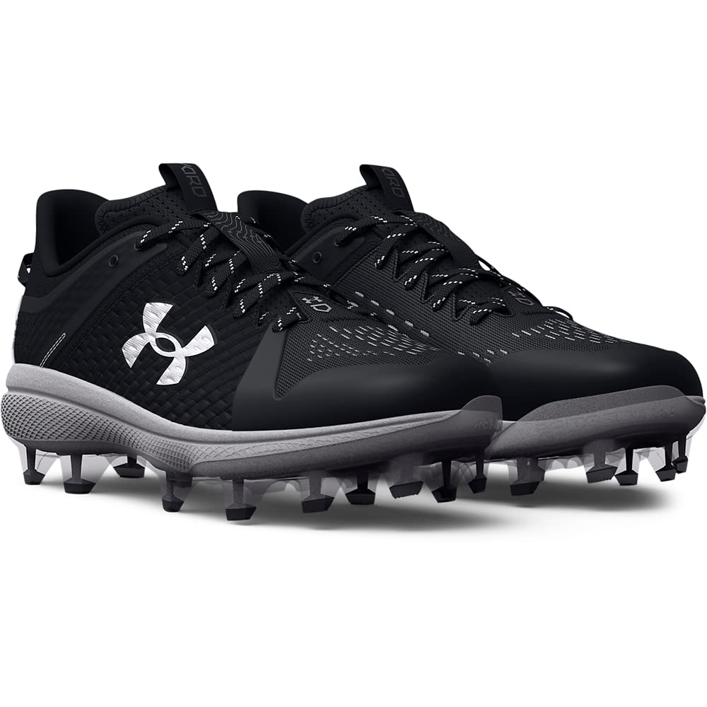 Under Armour Men's Yard Low MT TPU Baseball Cleats - Lightweight Athletic Shoes for Baseball, Softball & Training - Non-Slip Cleats for Turf & Field Use