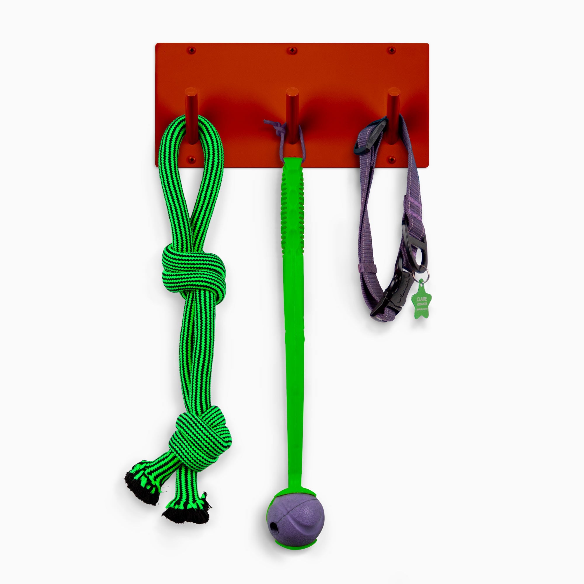 Peggy Square 3 Wall Hook - Rustic Decorative Hooks for Hanging Coats, Hats & Towels - Perfect for Entryway, Bathroom & Bedroom Organization