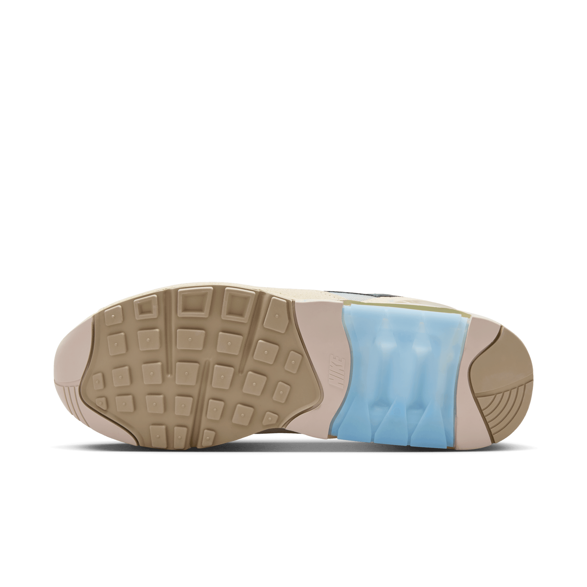Nike Air 180 Light Khaki/Psychic Blue - Retro Running Shoes for Men | Comfortable Sneakers for Jogging, Gym Workouts & Casual Wear