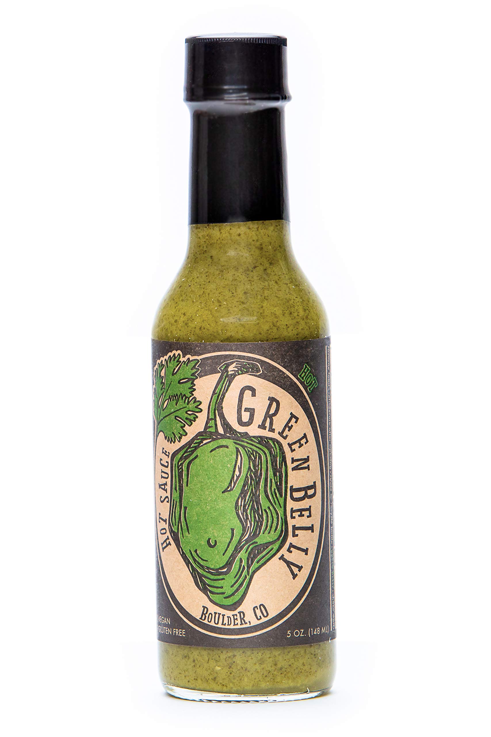 Green Belly Hot Sauce Variety Pack - 3 Bottles of Guatemalan Inspired Hot Sauces for Eggs, Tacos, Fish & Meats | Perfect for Cooking, Grilling & Spicing Up Meals