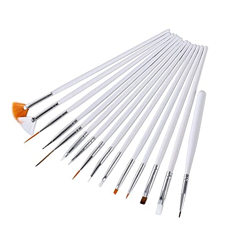 Professional Acrylic Nail Art Brush Set - 10PCS Nail Design Painting Tools with Fine Tips for Gel Polish, DIY Manicure & Nail Extension - Perfect for Salon, Home Use & Gift Giving