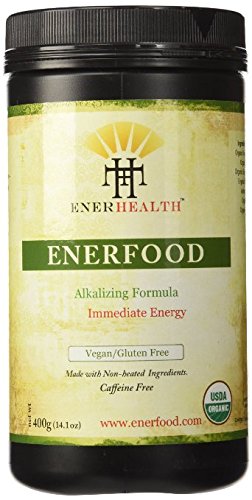 EnerFood Super Green Drink Powder - 14oz (Pack of 2) | Organic Greens Supplement for Detox & Energy Boost | Perfect for Smoothies, Juicing & Daily Wellness Routine