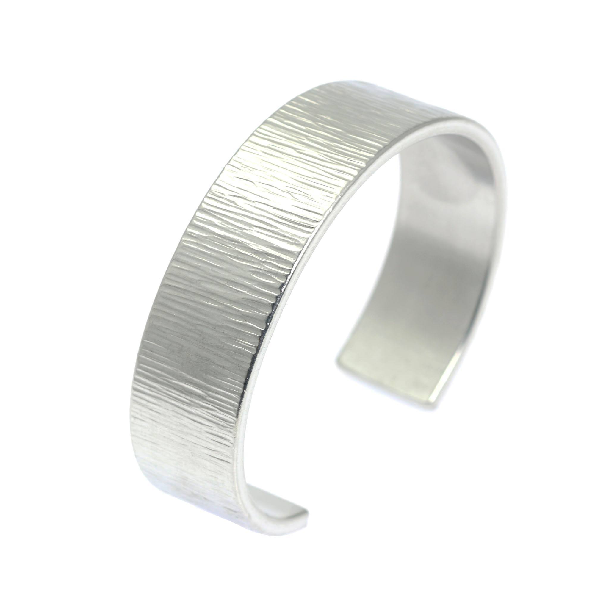 Stylish Chased Aluminum Cuff Bracelet for Women - Elegant Handmade Jewelry for Everyday Wear, Parties & Special Occasions